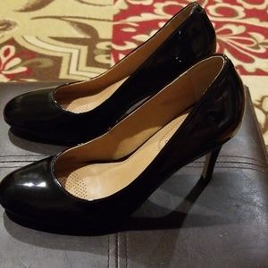 Patent Leather Black Heels